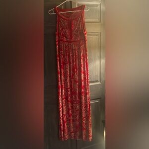 Maxi length INC sleeveless dress. Never worn.